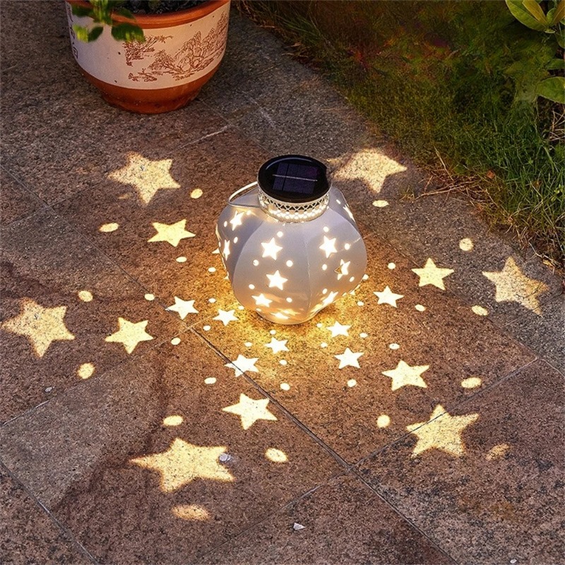 String Light Outdoor - 정원 스타 프로젝터 램프 걸이형 태양광