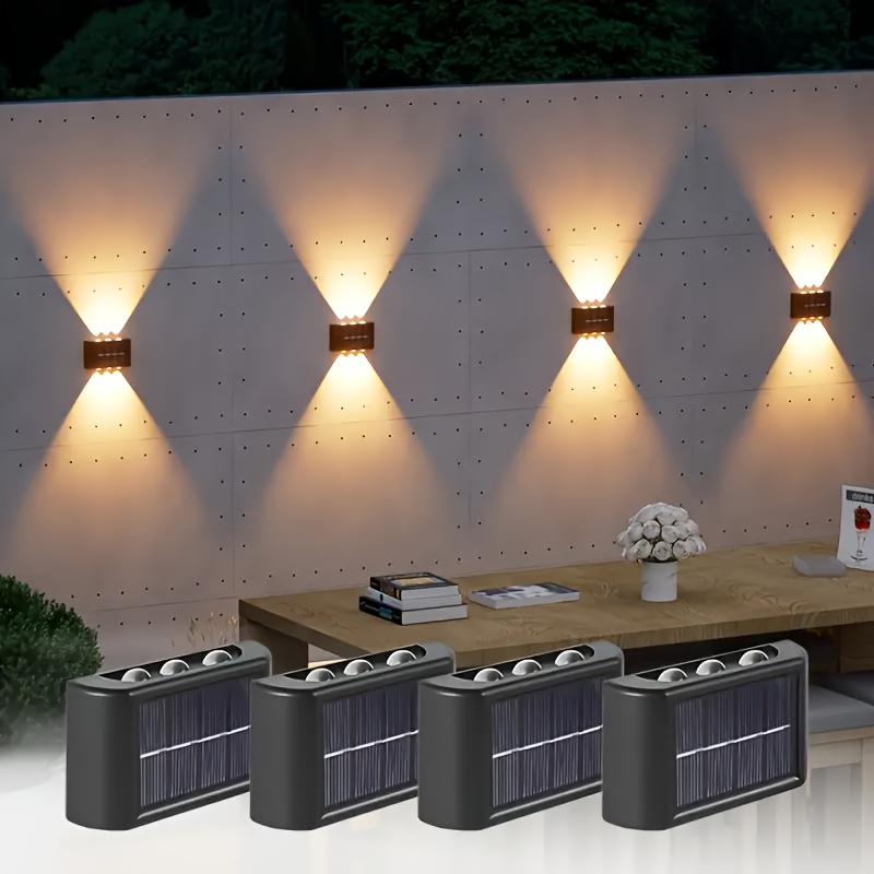 LED 태양광 조명 야외 방수 솔라 벽등 위아래 발광  - Up Lighting Decor 리뷰 및 가격