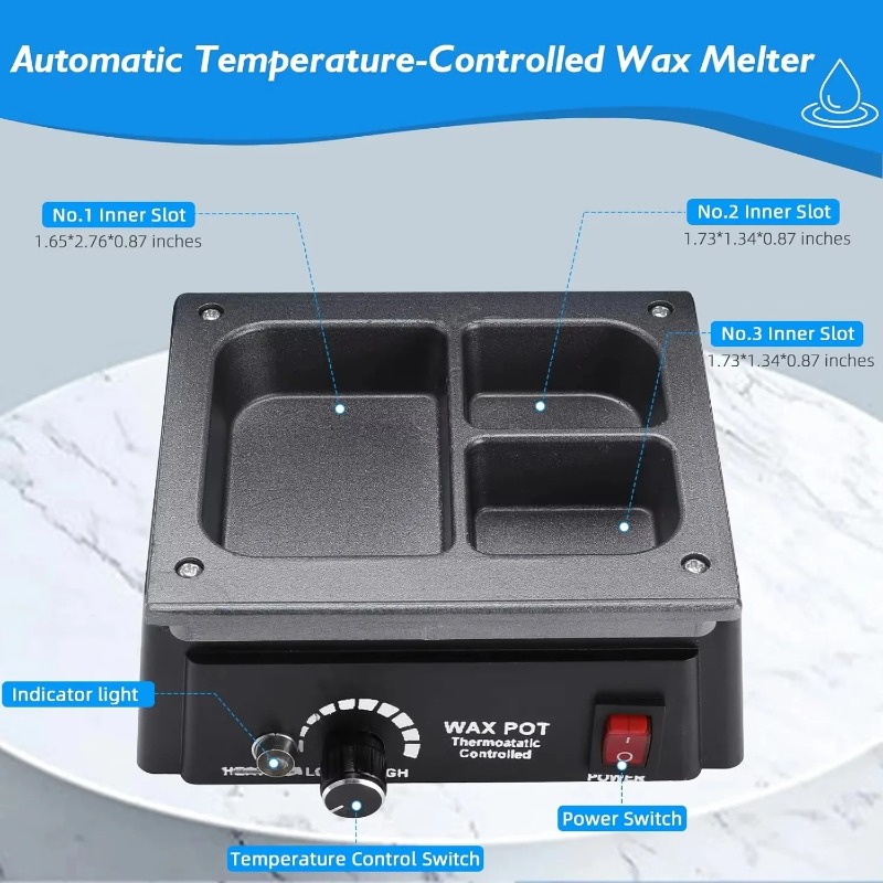 실험실 장비 디지털 왁싱 포트 카빙 워머 3구 파라핀  - Wax Melter Electric 리뷰 및 가격