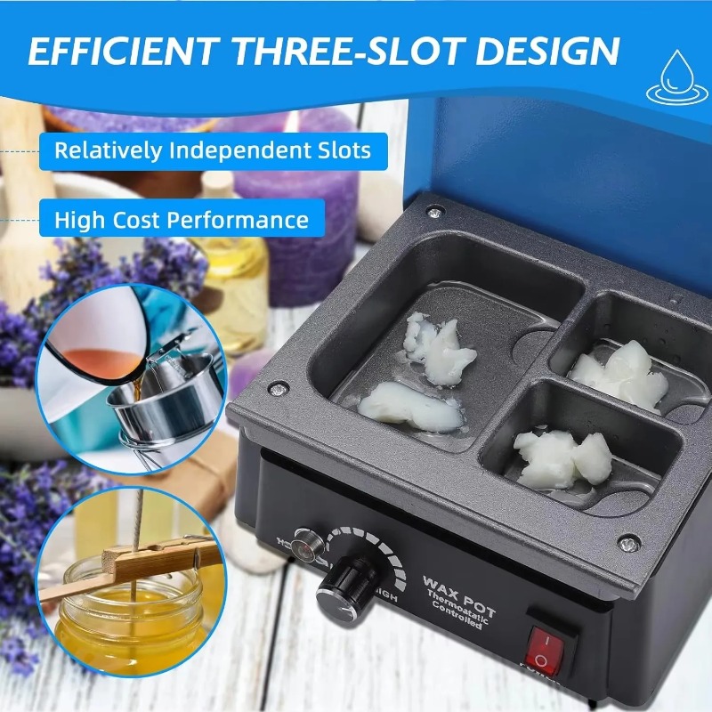 실험실 장비 디지털 왁싱 포트 카빙 워머 3구 파라핀  - Wax Melter Electric 리뷰 및 가격