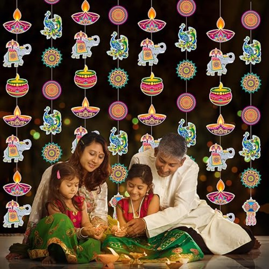 8개입 해피 디왈리 장식 용품 인도 불빛 축제 장식 배 - Lighting Decoration For Diwali 리뷰 및 가격