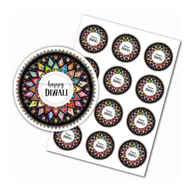 해피 디왈리 스티커, 인도 조명 축제, 파티 장식 - Lighting Decoration For Diwali 리뷰 및 가격