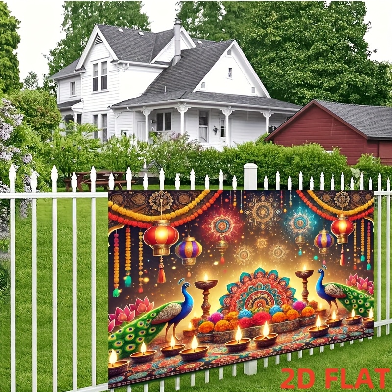 디왈리 공작새 랜턴 태피스트리 인도 축제 장식 디야 조 - Lighting Decoration For Diwali 리뷰 및 가격