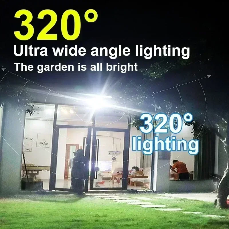 12000LM 강력한 태양광 벽등 리모컨 포함 실외 I - String Light Outdoor 리뷰 및 가격