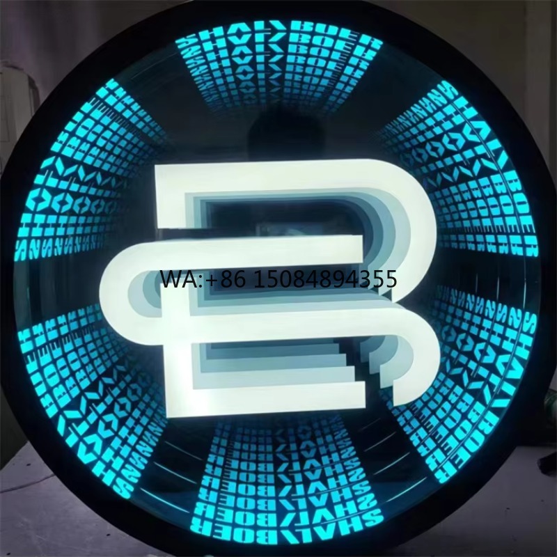 무료 디자인 맞춤형 매직 인피니티 미러 LED 네온사인 - Neon Sign Custom Led 리뷰 및 가격