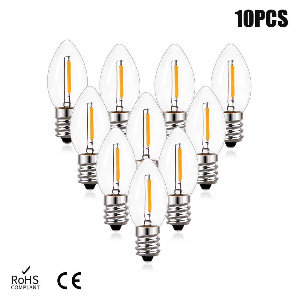 에디슨 Led 촛불 전구 E12 E14 효과 밝기 조절 - Lighting Effect Home Decor 리뷰 및 가격