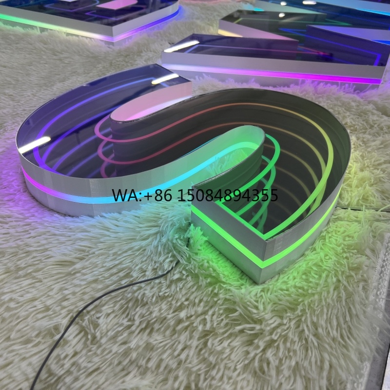 네온 3D 맞춤형 RGB 효과 패널 LED 인피니티 미 - Neon Sign Custom Led 리뷰 및 가격