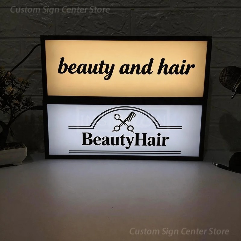맞춤형 LED 네온 아크릴 간판, BeautyHair, - Neon Sign Custom Led 리뷰 및 가격