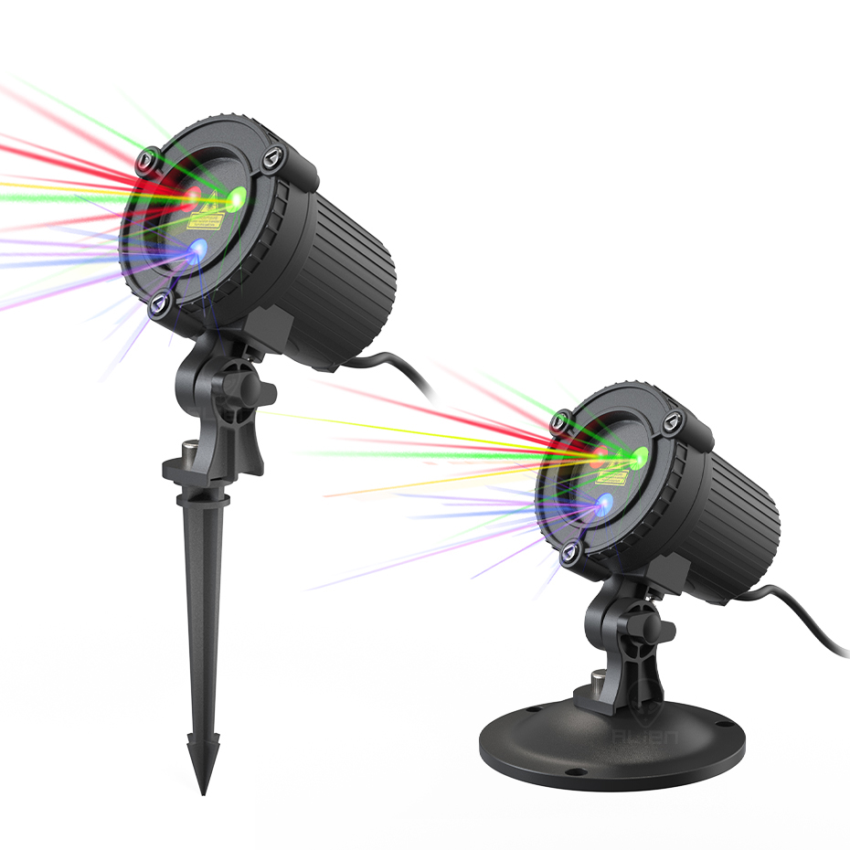 ALIEN-원격 RGB 움직이는 정적 스타 크리스마스  - Lighting Effect Home Decor 리뷰 및 가격