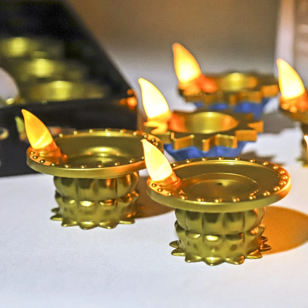 디왈리 시뮬레이션 LED 캔들 램프, 디파발리 장식 캔 - Lighting Decoration For Diwali 리뷰 및 가격