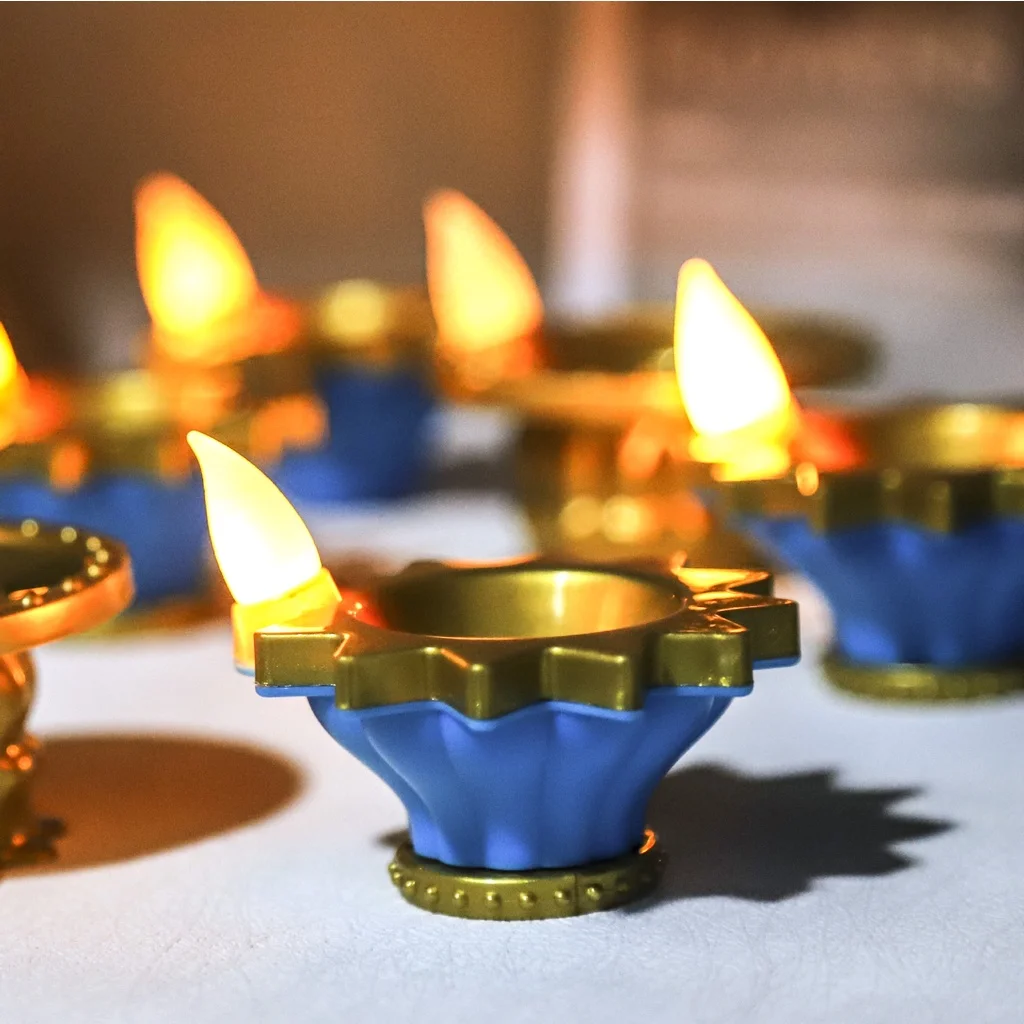 디왈리 시뮬레이션 LED 캔들 램프, 디파발리 장식 캔 - Lighting Decoration For Diwali 리뷰 및 가격