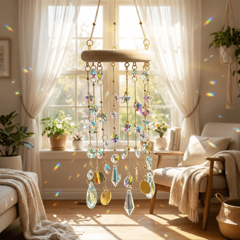 선물 아이디어: 크리스탈 썬캐쳐, 빛의 굴절 효과가 있 - Outdoor Lighting Decor Ideas 리뷰 및 가격