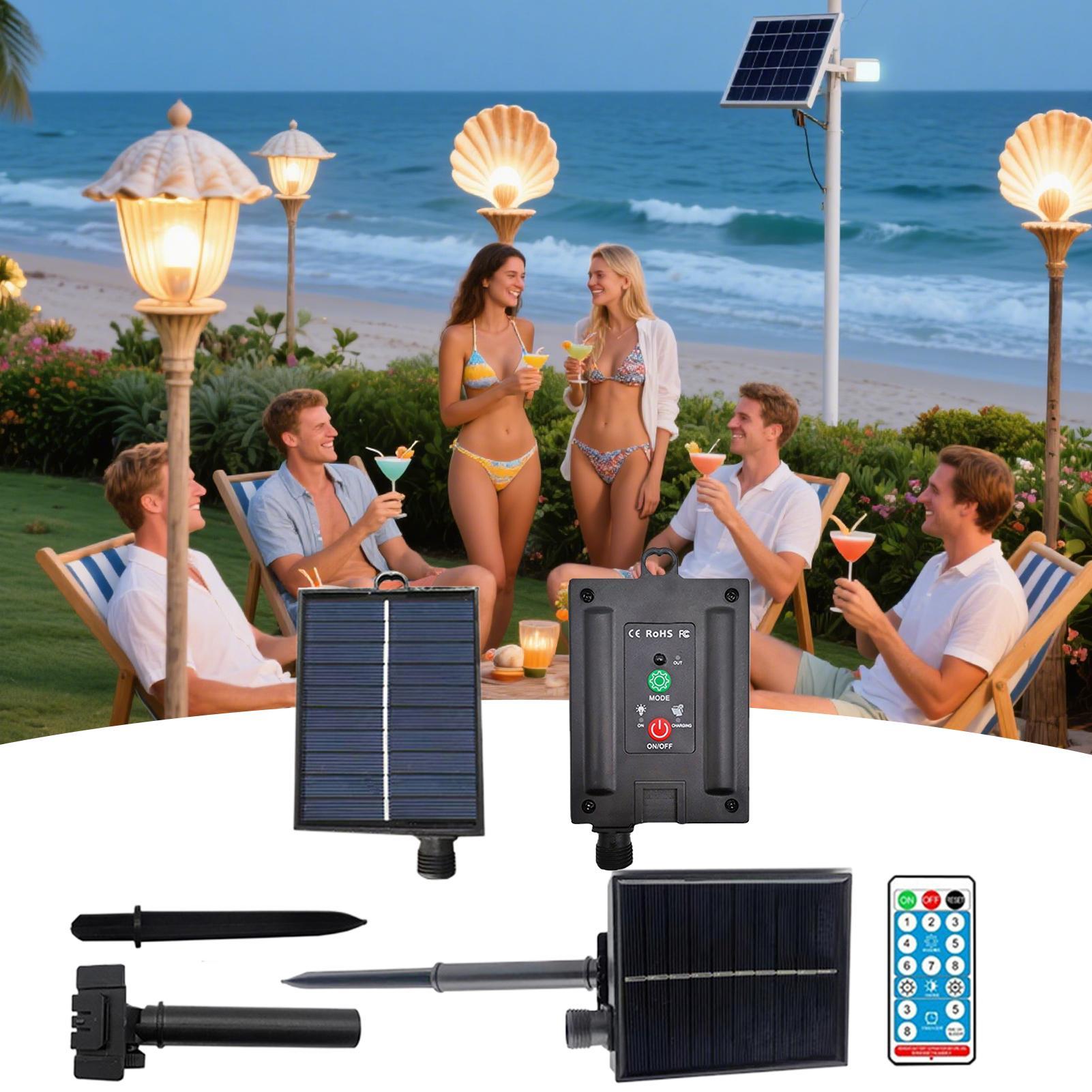 휴대용 태양 전지 패널 31V 방수 원격 USB 스트링 - String Light Outdoor 리뷰 및 가격