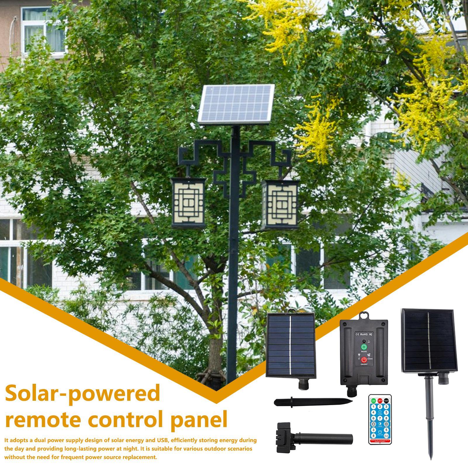 휴대용 태양 전지 패널 31V 방수 원격 USB 스트링 - String Light Outdoor 리뷰 및 가격