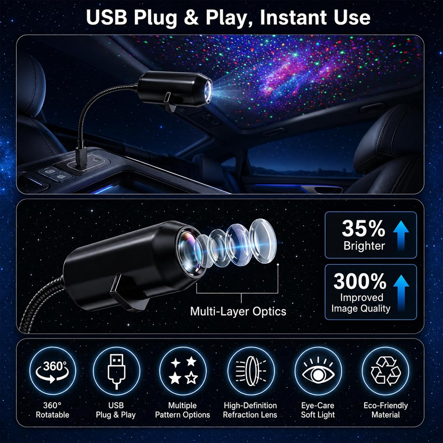 달빛 별이 빛나는 하늘 야간 조명 LED 창의적인 침실 - Led Moon Lamp 리뷰 및 가격