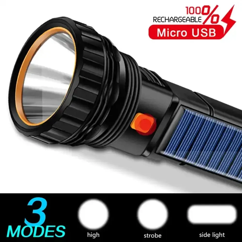 1PC 다기능 태양열 LED 손전등 야외 장거리 토치  - String Light Outdoor 리뷰 및 가격