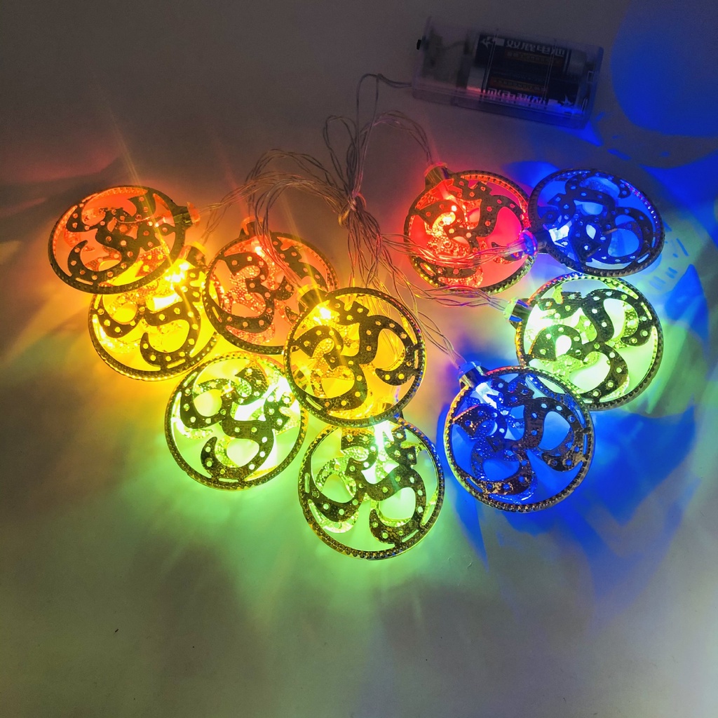 디왈리 라이트 LED AUM OM 만자 락쉬미 코끼리  - Lighting Decoration For Diwali 리뷰 및 가격