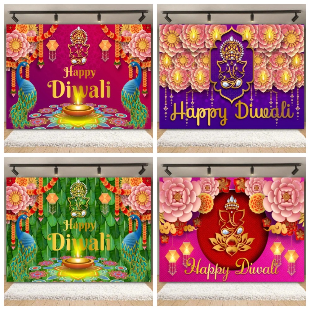 해피 디왈리 축제 배경 용품 인도 전통 디파발리 불꽃  - Lighting Decoration For Diwali 리뷰 및 가격